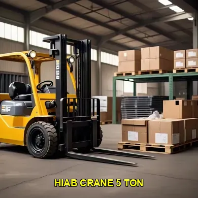 Panduan Lengkap Penggunaan Hiab Crane 5 Ton untuk Proyek Anda